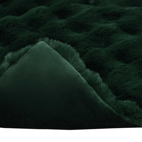 Анти-слип изкуствено одеяло от заешка козина Olite 4 бр.
