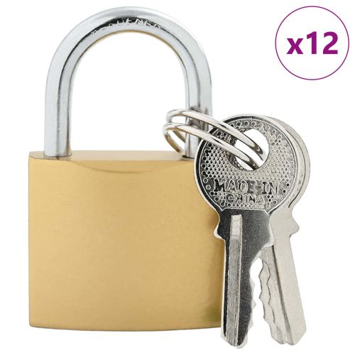 U Lock с ключове 12 pcs Месинг Желязо