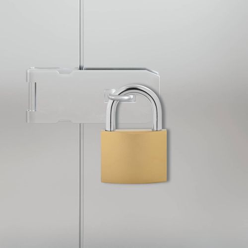 U Lock с ключове Месинг 6 x 2 x 9,1 см Желязо