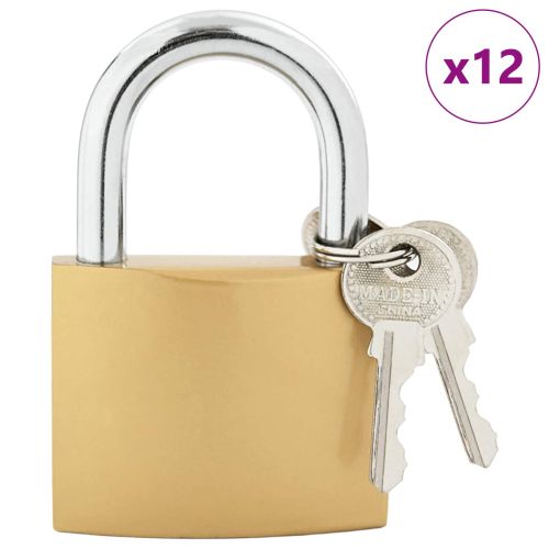 U Lock с ключове Месинг 6 x 2 x 9,1 см Желязо