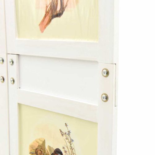 Ромdivider панел Бяло 106 x 165 см МДФ