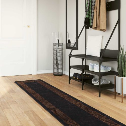 Каса за килим MARSA Черен 50 x 300 см Полиестер и PVC