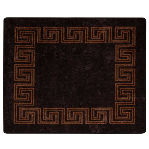 Каса за килим MARSA Черен 80 x 100 cm Полиестер и PVC