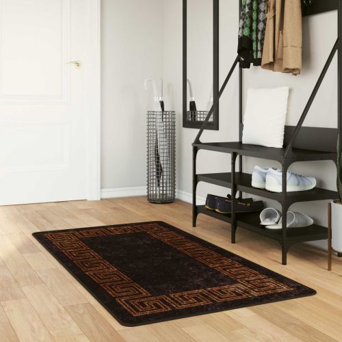 Каса за килим MARSA Черен 80 x 200 cm Полиестер и PVC