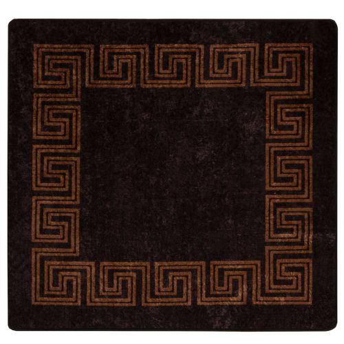 Каса за килим MARSA Черен 100 x 100 cm Полиестер и PVC