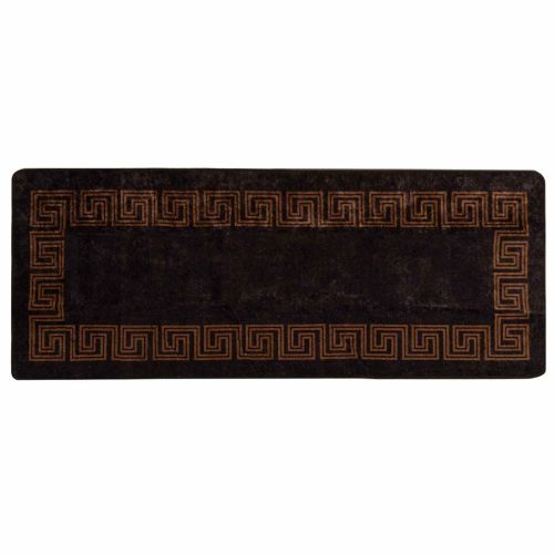 Каса за килим MARSA Черен 100 x 250 cm Полиестер и PVC