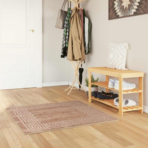 Каса за килим MARSA Бял 100 x 100 cm Полиестер и PVC