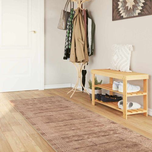 Каса за килим MARSA Бял 100 x 450 см Полиестер и PVC