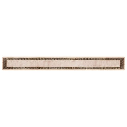 Каса за килим MARSA Черен 50 x 450 см Полиестер и PVC