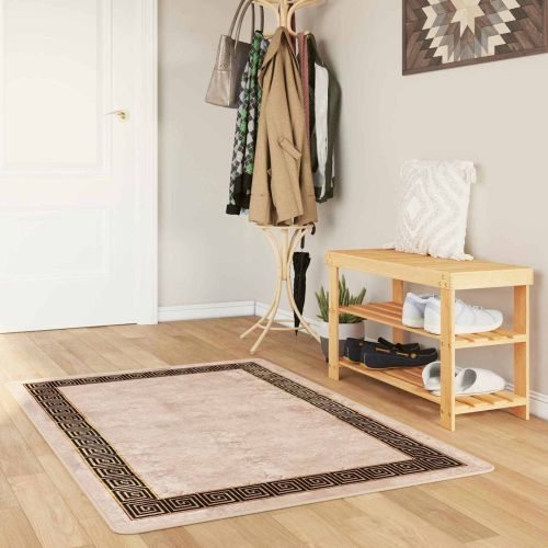 Каса за килим MARSA Черен 100 x 150 cm Полиестер и PVC