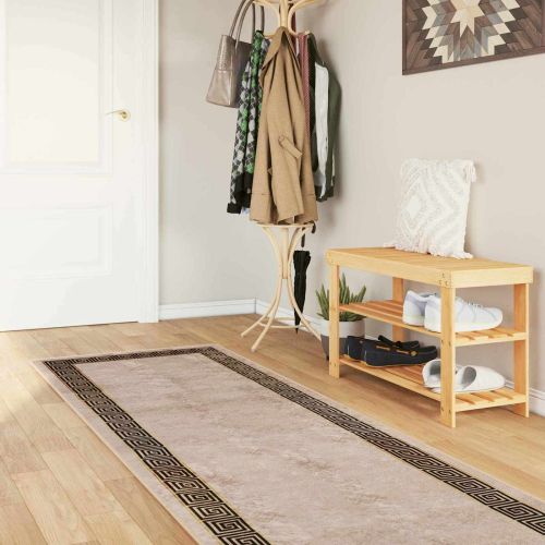 Каса за килим MARSA Черен 100 x 400 cm Полиестер и PVC