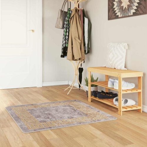 Каса за килим MARSA Сив 100 x 100 cm Полиестер и PVC