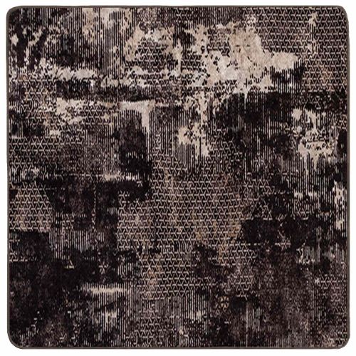 Каса за килим MARSA Черен 100 x 100 cm Полиестер и PVC