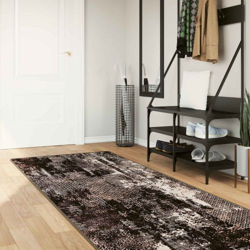 Каса за килим MARSA Черен 100 x 350 см Полиестер и PVC