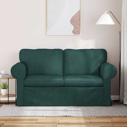 Диван Тъмен зелен 155 x 82 x 80 см текстил