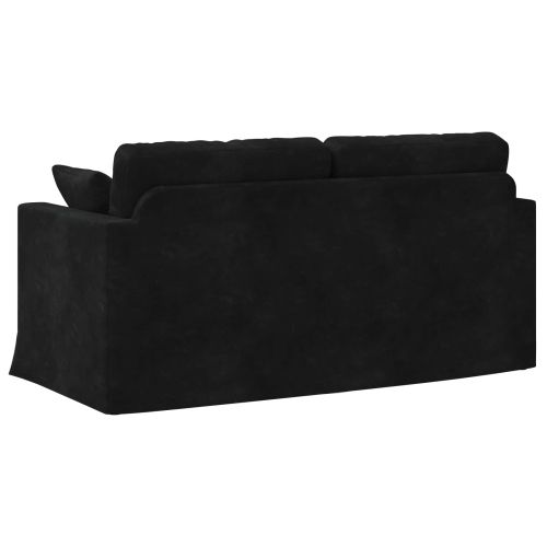 Диван Черно 158 x 78 x 80 см Кадифе