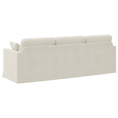 Диван Крем 228 x 78 x 80 см Кадифе