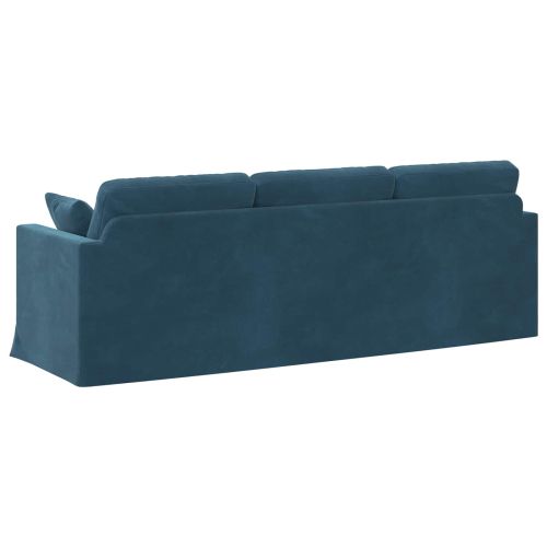 Диван Синьо 228 x 78 x 80 см Кадифе