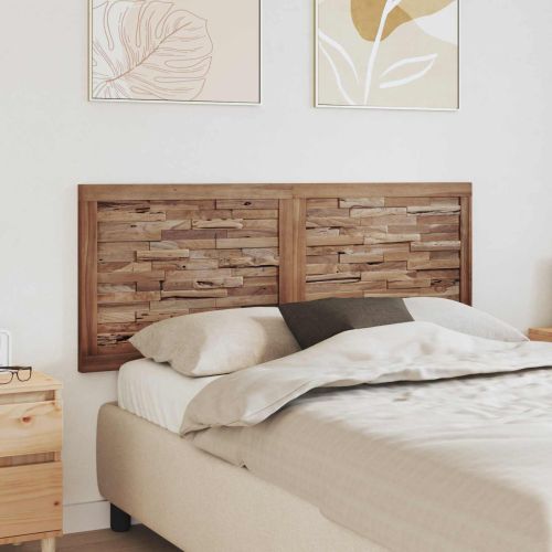 Облегалка за глава Естествен 140 cm Солидно тиково дърво