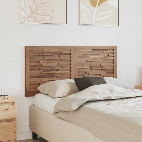 Облегалка за глава Естествен 120 cm Солидно тиково дърво