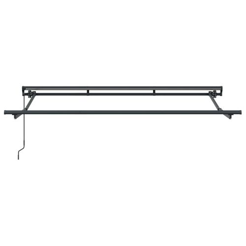 Ръчно навесна рамка Регулирума Антрацит 3,5 x 2 m Стомана