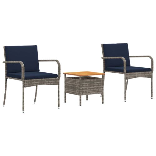 Градински комплект с възглавница стомана