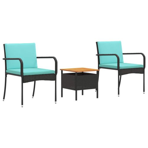 Градински комплект с възглавница стомана