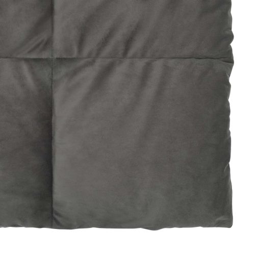 Зимен юрган Патичено Светлосиво 220 x 240 cm Микрофибър