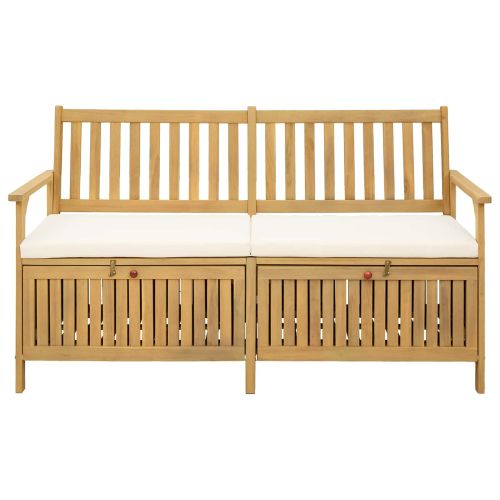 Пейка с място за съхранение 2 -Seater 148 x 63 x 84 см