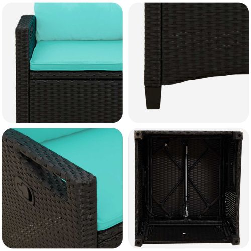 Градински стол 56 x 64 x 94 см стомана