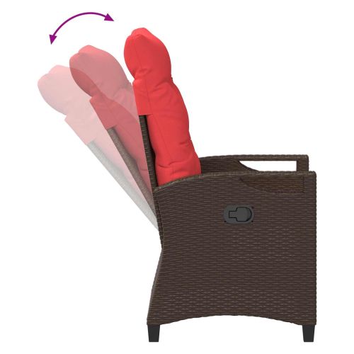 Лежанка за градина 56 x 60 x 112 см стомана