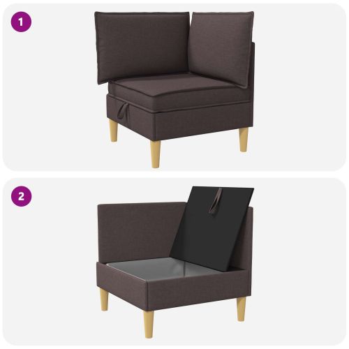 Табуретка с място за съхранение