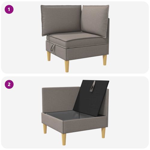 Табуретка с място за съхранение