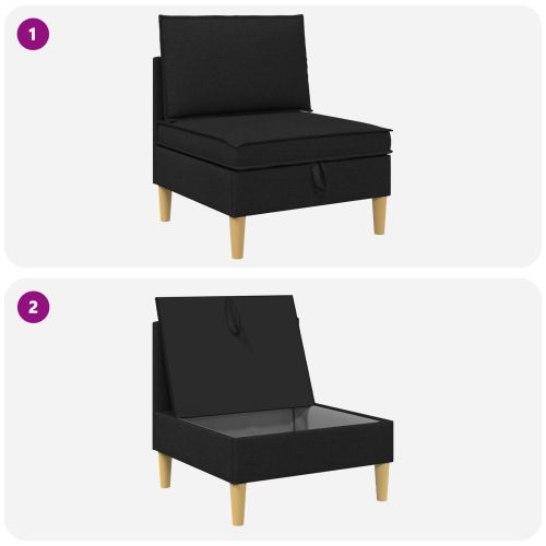 Диван с хранилище Текстил