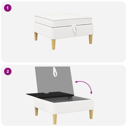 Табуретка с място за съхранение