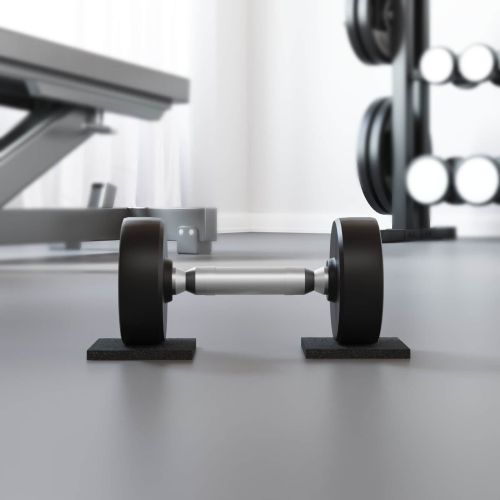 Подложка от гумена гранулат Черен 6 x 9 x 0,8 см Каучук