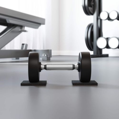 Подложка от гумена гранулат Черен 9 x 9 x 0,8 см Каучук