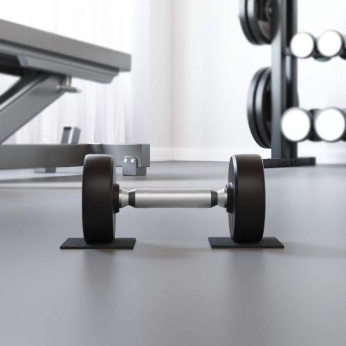 Подложка от гумена гранулат Черен 9 x 9 x 0,3 см Каучук