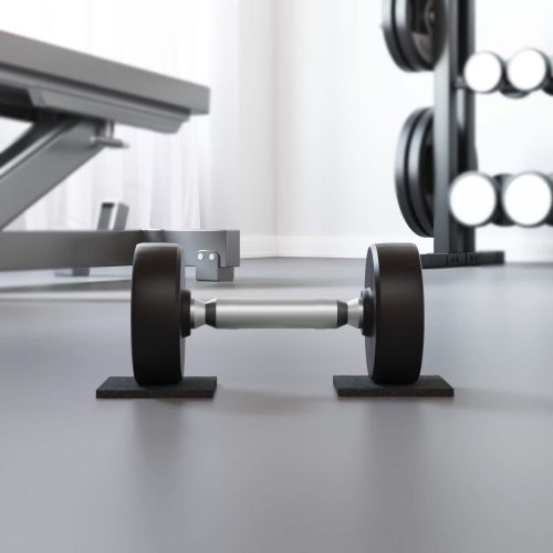 Подложка от гумена гранулат Черен 9 x 9 x 0,6 см Каучук