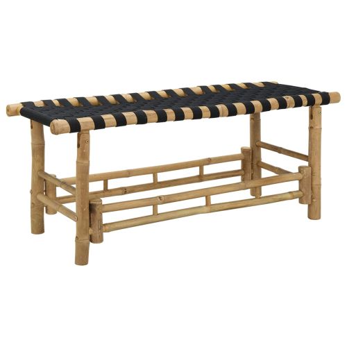 Градинска пейка Естествен 110 x 38 x 40 см Бамбук