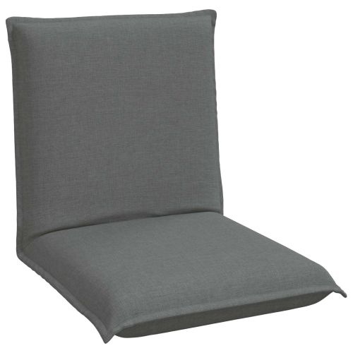 Подово кресло Тъмен сив 54 x 64 x 59 см текстил