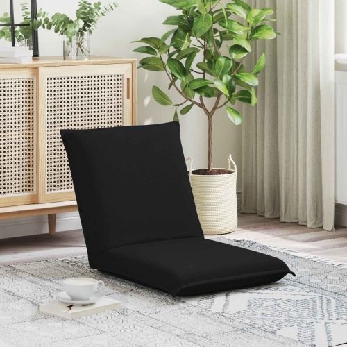 Подово кресло Черен 54 x 64 x 59 см текстил