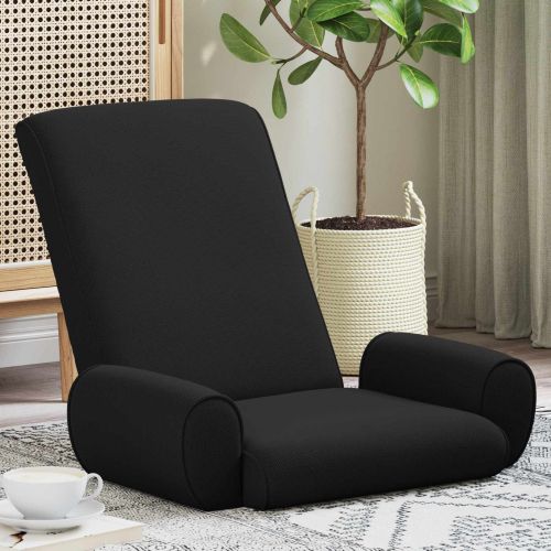 Подово кресло Черен 68 x 51 x 56 см Гранчест велур