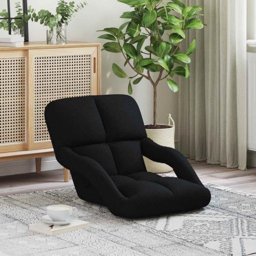 Регулируем подов стол Черно 58 x 62 x 58 см Текстил