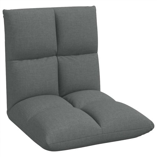 Подово кресло Тъмен сив 50 x 61 x 57 см текстил