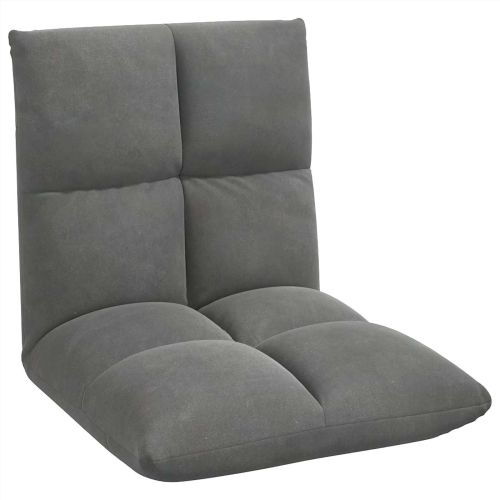 Подово кресло Тъмен сив 50 x 61 x 57 см Кадифе