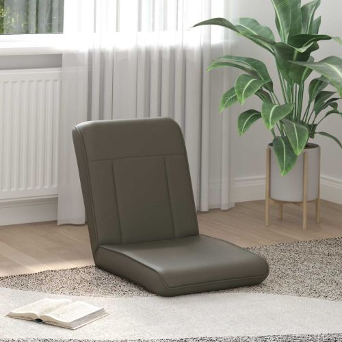 Подово кресло Сив 50 x 73 x 60 см Изкуствена