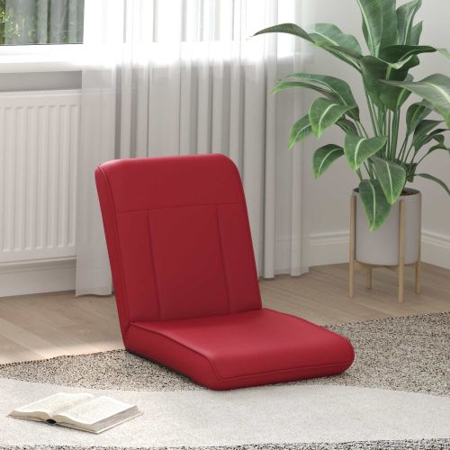 Подово кресло Виненочервен 50 x 73 x 60 см Изкуствена