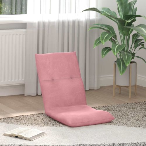 Подово кресло Розово 46 x 50 x 61 см Кадифе
