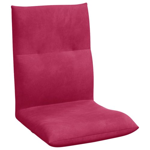Подово кресло Виненочервен 46 x 50 x 61 см Кадифе